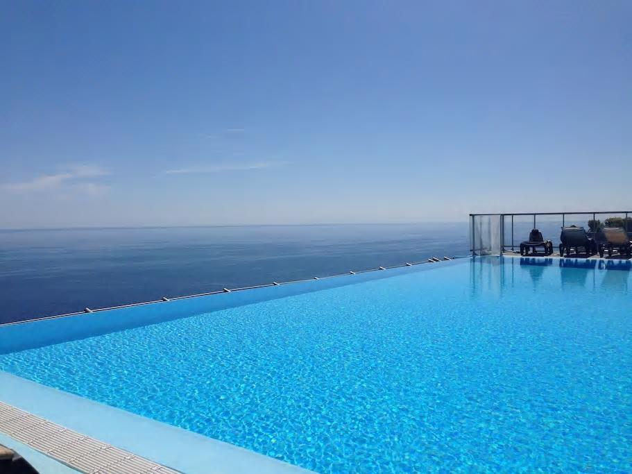 Appt 5 Personnes Vue Mer Piscine Costa Plana Cap D'Ail Monaco Экстерьер фото